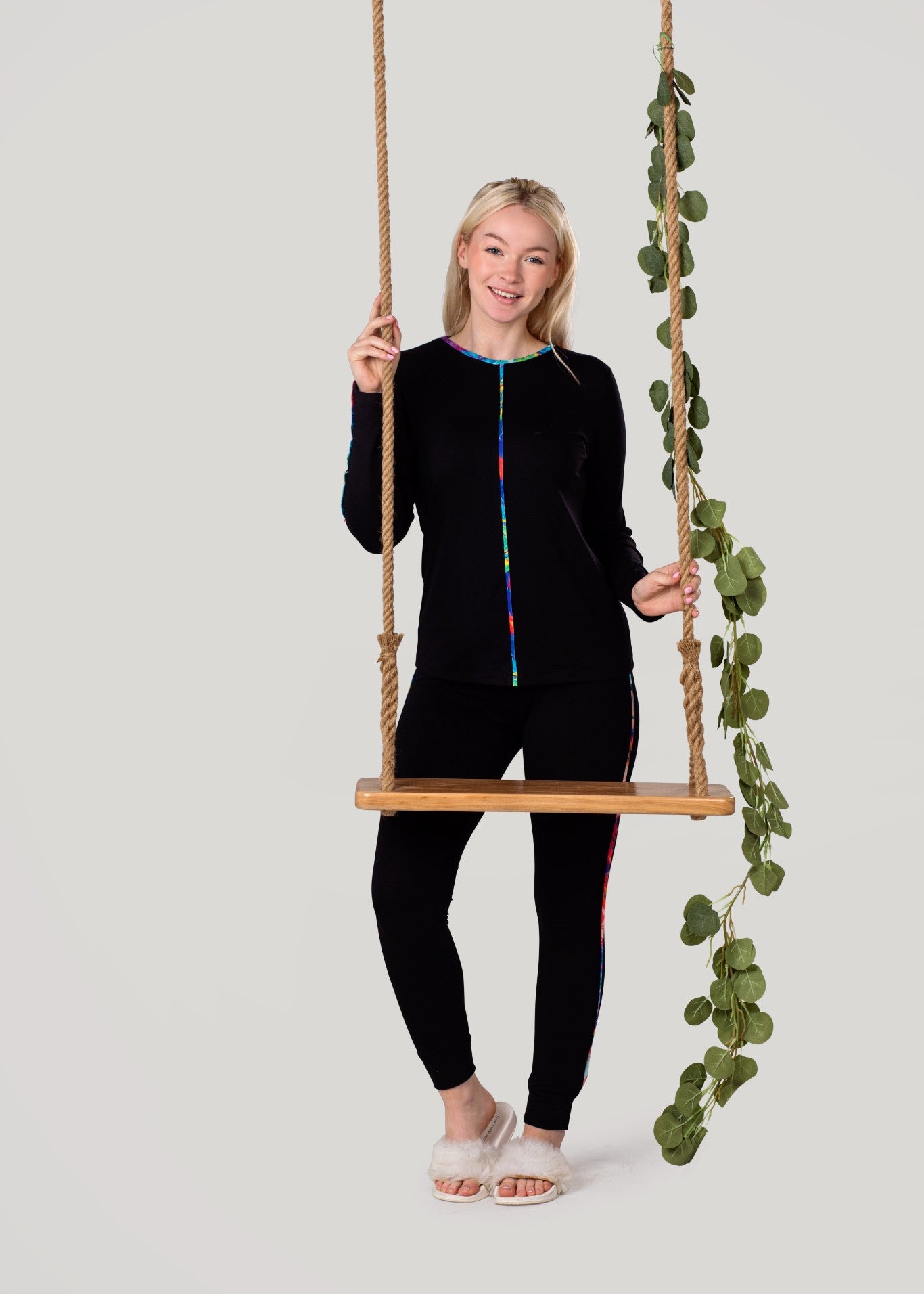 Colored Piping Pajamas