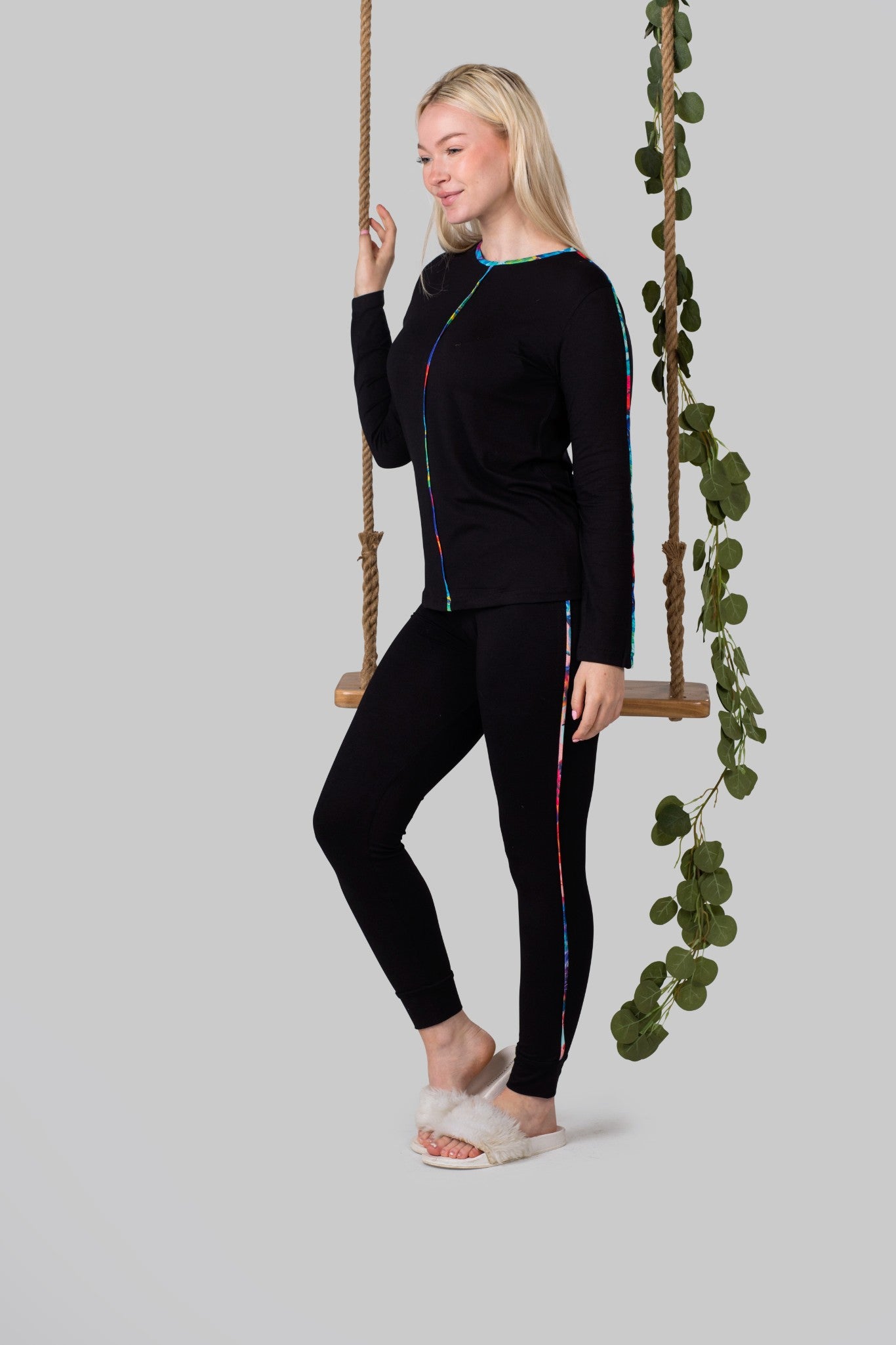 Colored Piping Pajamas