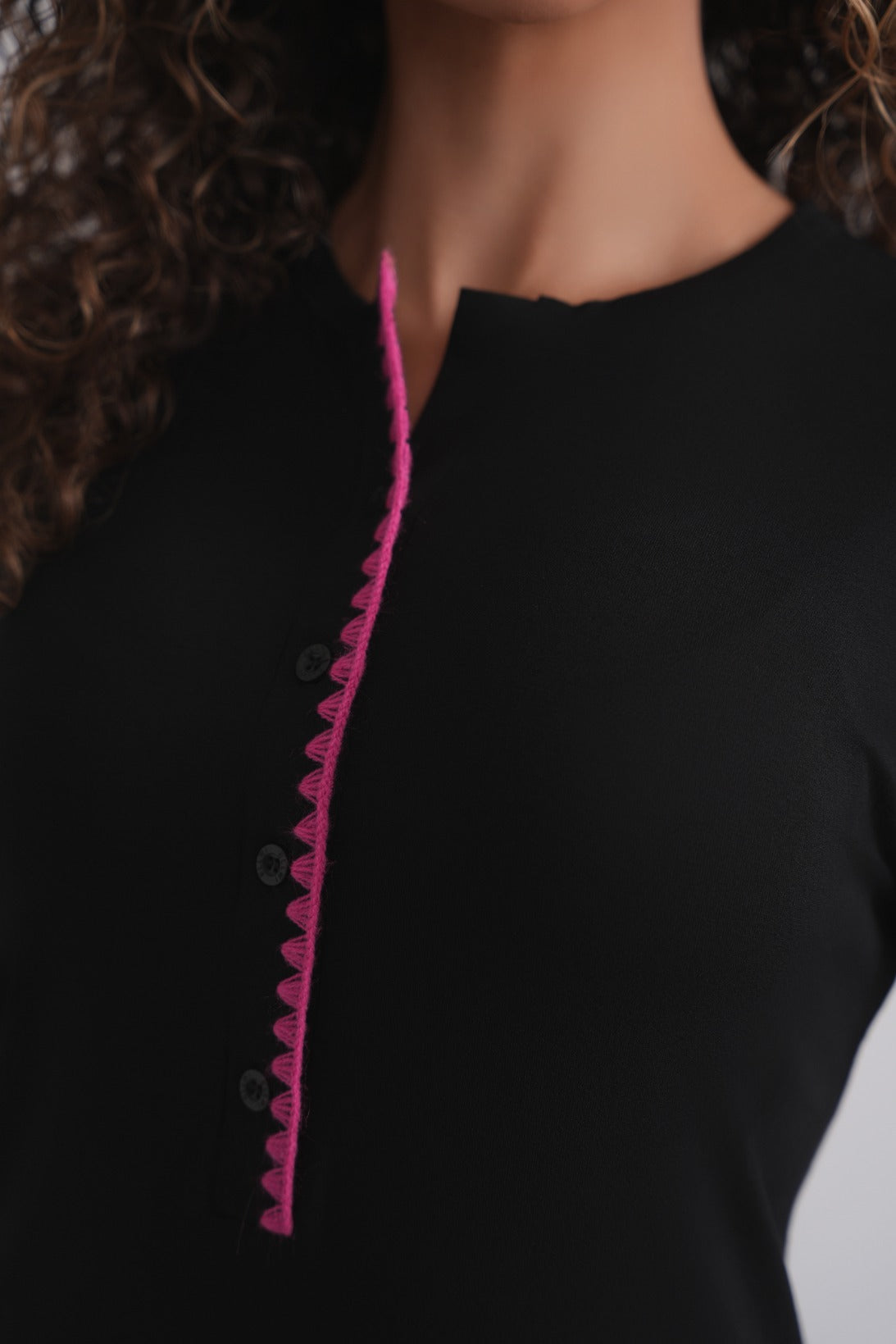 Embroidered Stitch Nightgown