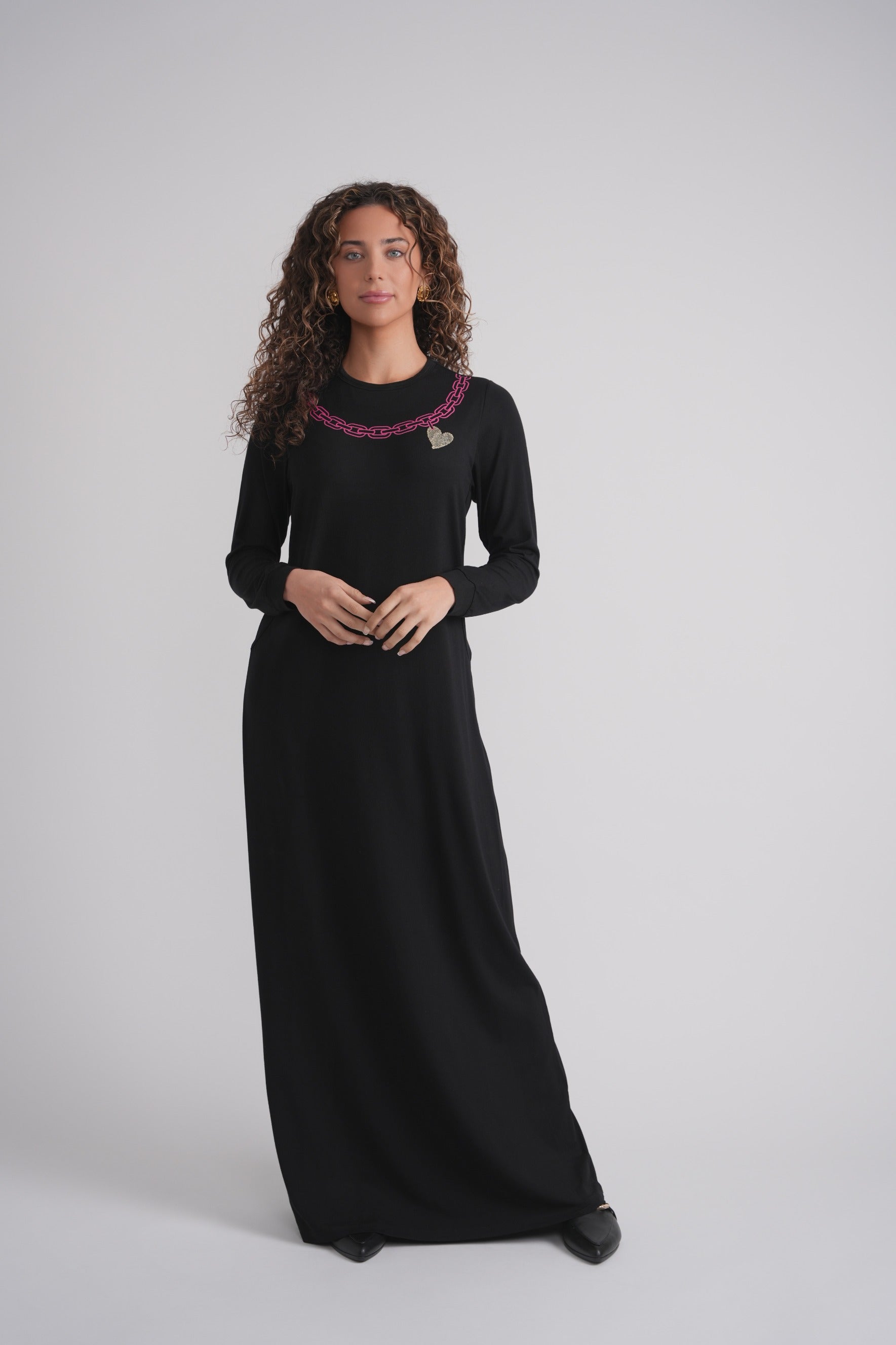 Chain Design Nursing Nightgown