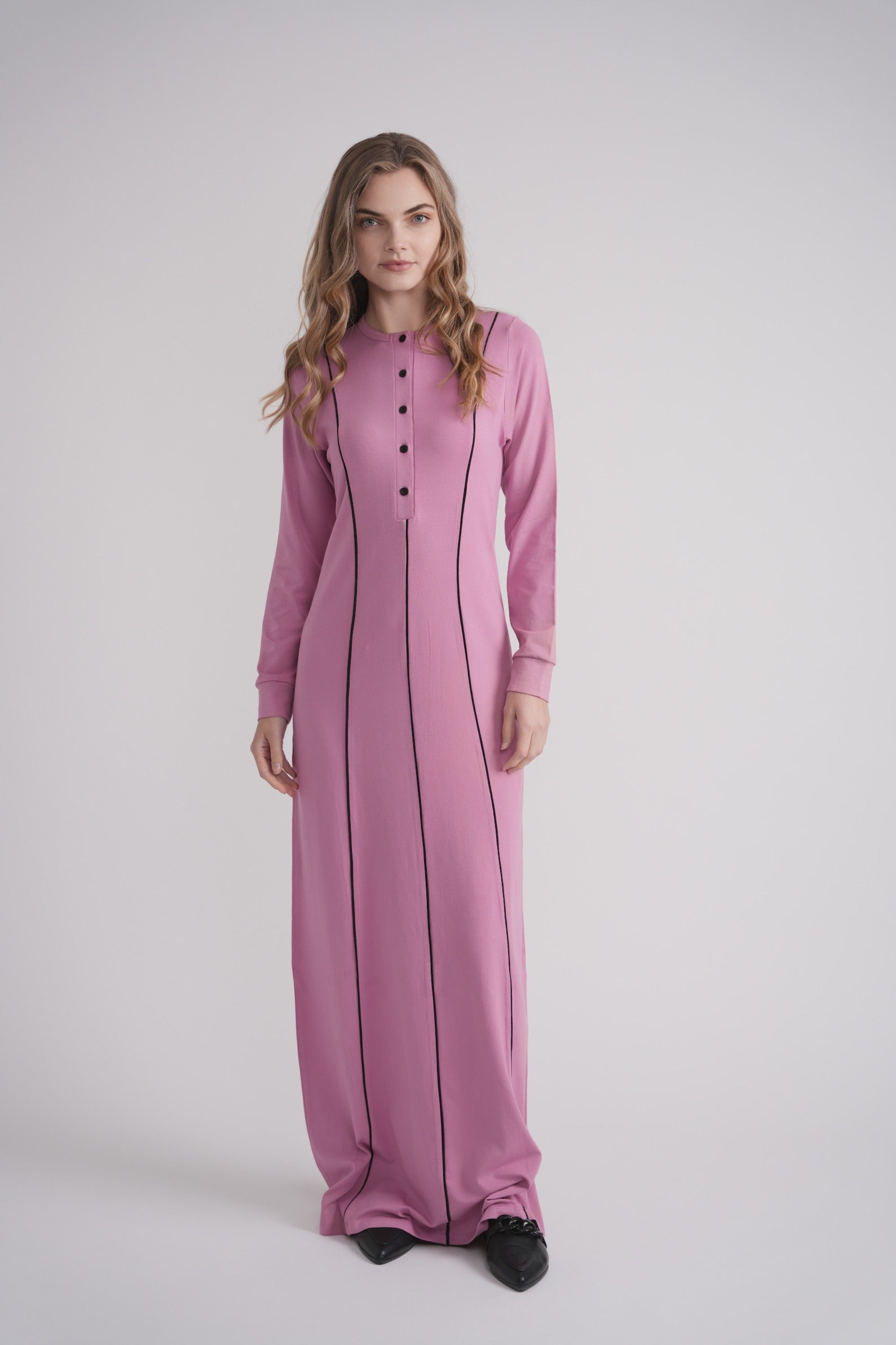 Taping Trim Nightgown