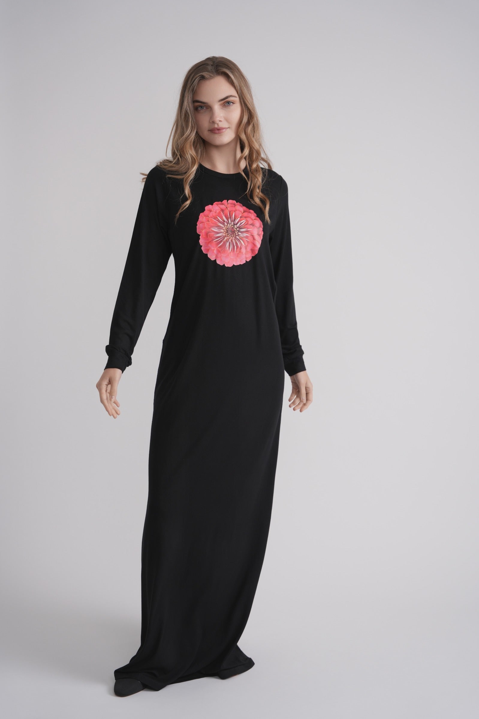 Printed Dahlia Nightgown