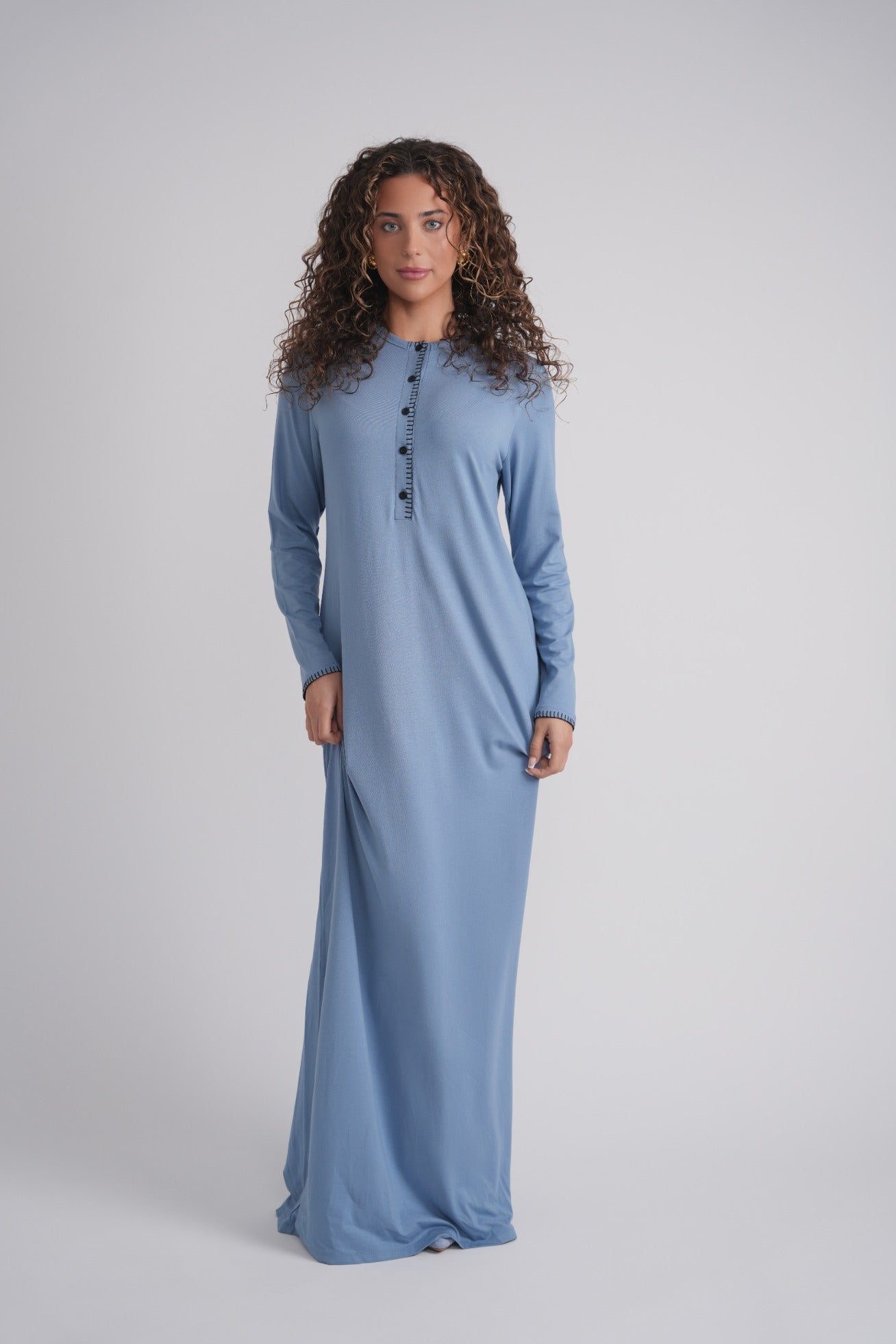 Blanket Stitch Nightgown