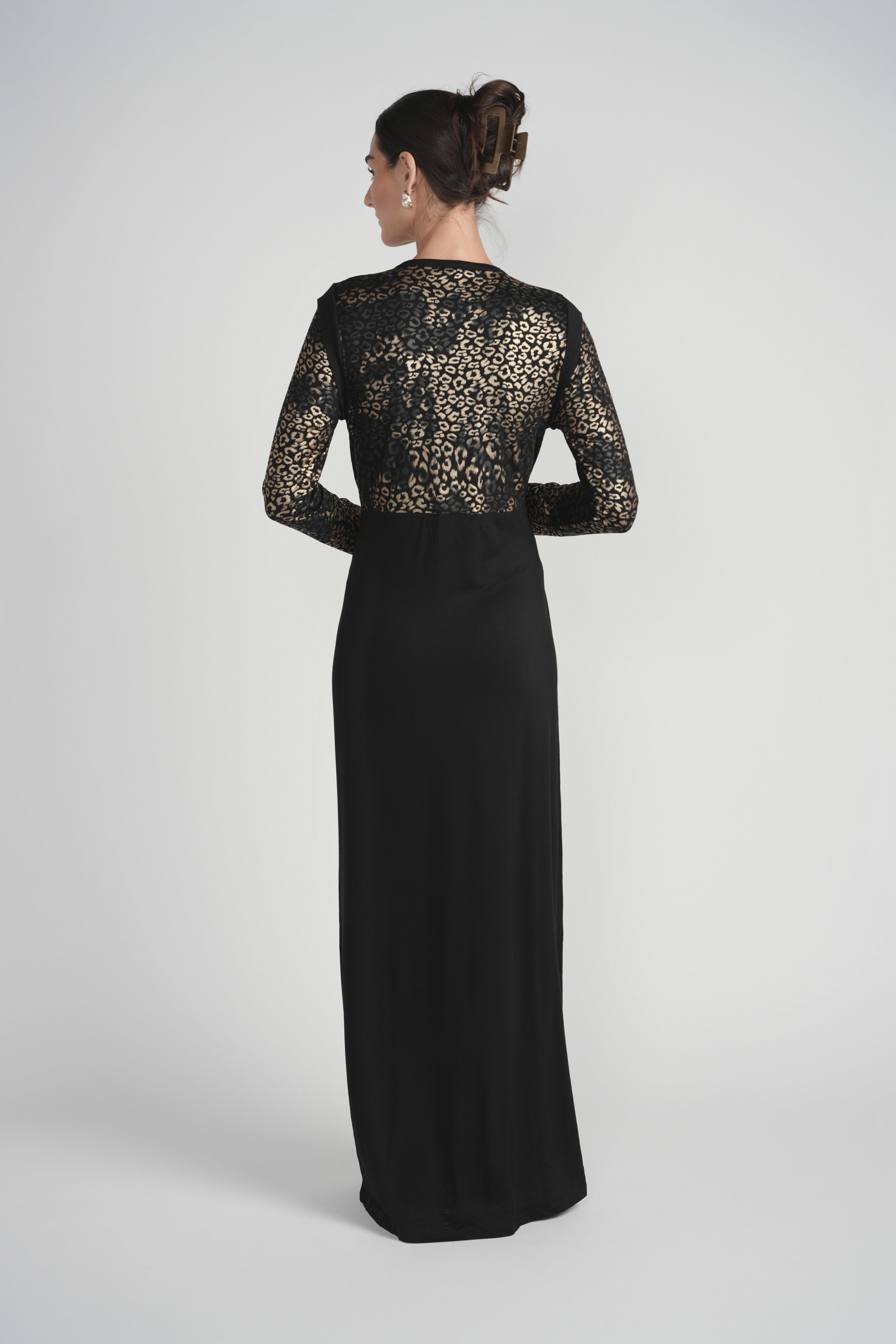 Metallic Print Nursing Lounger