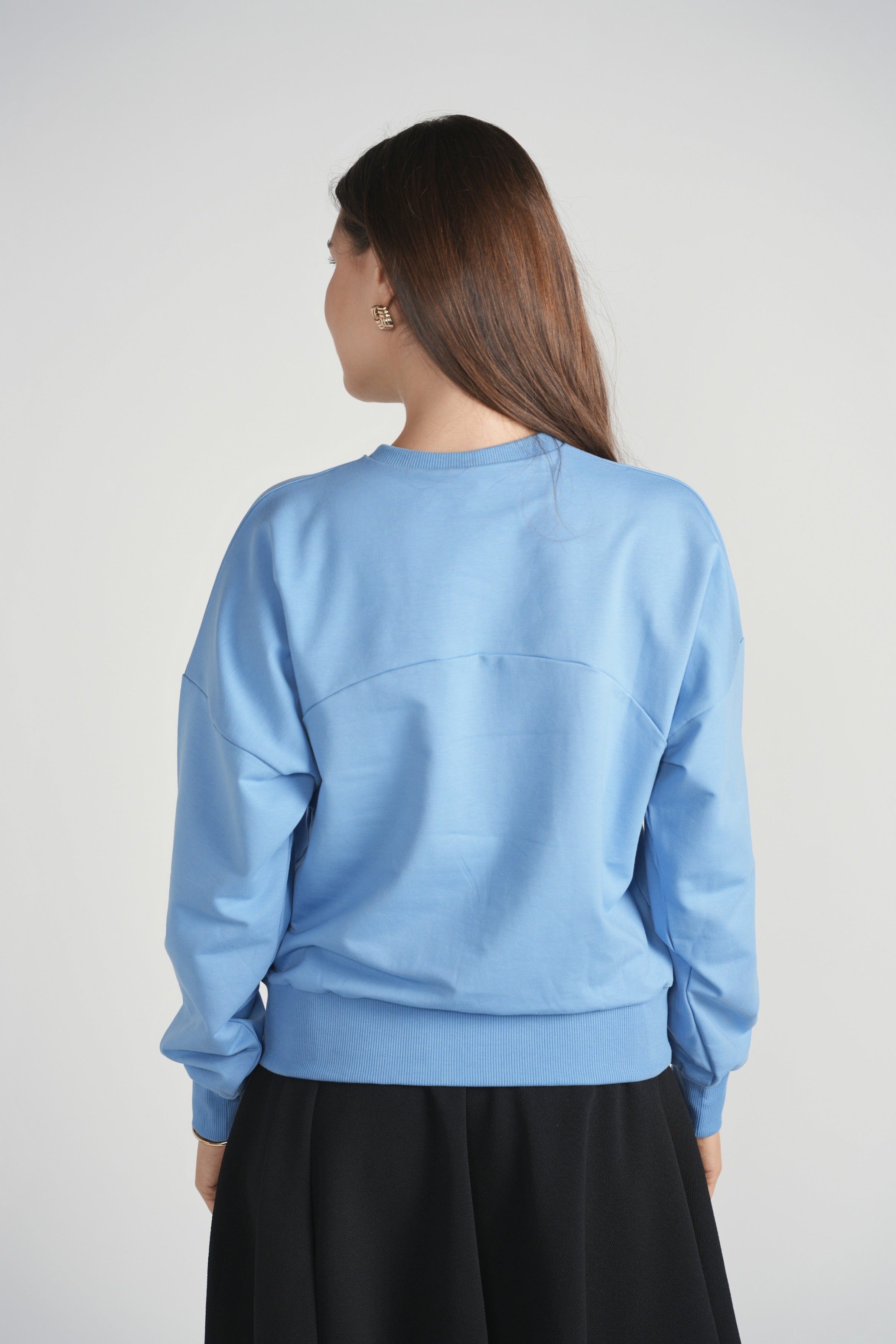 Comfy Sweatshirt - Steelblue