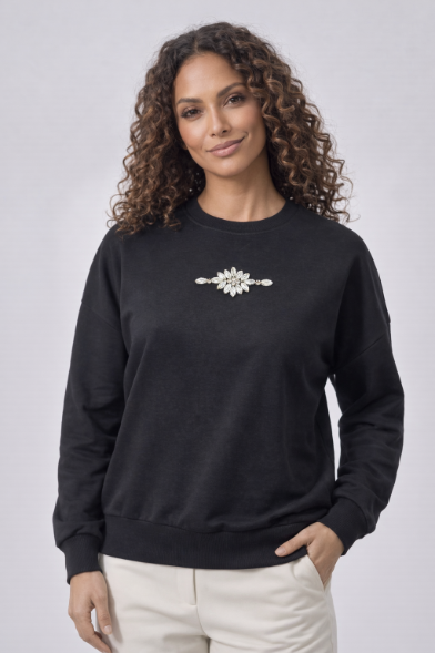 Rhinestone Design Top