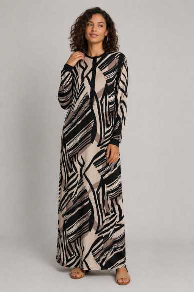 Printed Buttoned Lounger